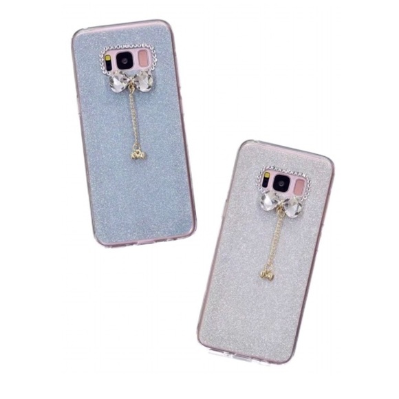 🛍SALE🛍IPhone 8Plus Crystal Bow Glitter Case - Picture 5 of 7